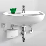 CLAGE Under-Sink Instantaneous Water Heater 3.5kW Plug-Ready 230V with Single-Lever Mixer Tap