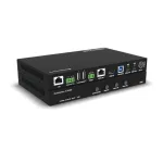 Kindermann MultiSwitch 31 HDBT 2.0 siųstuvas / prezentacinis jungiklis - 3x1 USB-C ir HDMI per HDBaseT - Telnet - RS-232 - 4K UHD