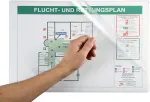 Eichner magnetinis dokumentų ki&scaron;enėlis A4 140 mikronų skaidrus 5 vnt.