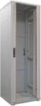 IT-BUDGET 19-Inch Network Cabinet SRK - 38U - 600x600 mm - Tempered Glass Door - Pre-assembled - Light Grey (RAL 7035)
