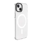 Evelatus Apple iPhone 15 Plus skaidrus dėklas PC+TPU su MagSafe permatomas