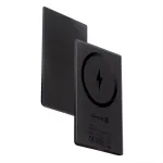 Evelatus 3000mAh Power Bank Super Slim su belaidžiu įkrovimu EVEP03PBSSB Juoda