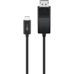 Goobay USB-C į DisplayPort laidas, M/M, 1,2 m, juodas