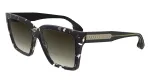 Victoria Beckham VB672S5715010 Moteri&scaron;ki Oversized Kvadratiniai Akiniai nuo Saulės &ndash; Juodas Acetato Rėmas, Pilki Polikarbonato Lę&scaron;iai, 57/15/140 mm