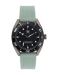 Adidas Men's Digital Quartz Watch AOFH22001 43mm Black Recycled Stainless Steel and Silicone