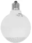 HQM SK313 3W 100V E27 lizdinis rutulinis garsiakalbis baltas