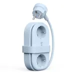 ORICO AP3 65W GaN Power Strip 6-in-1, 2x AC + 2x USB-A + 2x USB-C, Blue