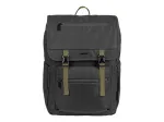 NATEC Niala NTO-2239 kuprinė ne&scaron;iojamajam kompiuteriui 39,6 cm (15,6 colio), 18 l, atspari purslams, perdirbto poliesterio, juoda / tamsiai žalia