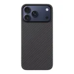 Tactical nugarėlės dangtelis MagForce Aramid, skirtas Apple iPhone 17 Pro Max, juodas