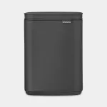 Brabantia BO &scaron;iuk&scaron;liadėžė 4 l Mineralinė Begalinė Pilka