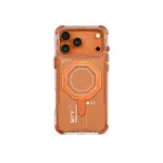 Skinarma Magma Magnetic Charging Case, skirta iPhone 17 Pro Max, oranžinė