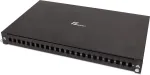 GETFORT GF-FO02-SX 24 prievadų SC Simplex &scaron;viesolaidinė skirstomoji panelė 1U 19 inch stelažui su i&scaron;traukiamais bėgeliais