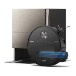 Mova Z70 Ultra Roller Complete Robot Dulkių Siurblys ir &Scaron;luostė su Valymo Stotele, Juoda