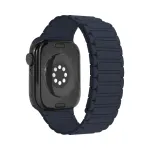 Mobilize Silicon Watch Band - Magnetic - for Apple 42/44/45/49mm - Blue