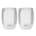 Dvigubo sienelės borosilikatinis stiklas ZWILLING 39500-076, 200 ml, skaidrus, 2 vnt.