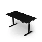 Arozzi Arena Nordico elektrinis reguliuojamo auk&scaron;čio stalas &ndash; Dual Motor, 160x80 cm, juodas