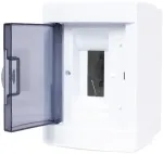ADELID RM-NT-02T Sieninis skirstomasis skydelis, 2 moduliai, IP40, permatomos durelės