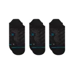Stance Run Ultralight Tab 3 vnt. bėgimo kojinės - juodos