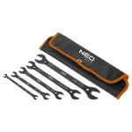 NEO TOOLS Super Plok&scaron;ti Dvipusiai Veržliarakčiai, 4-in-1, 6-27 mm (20 dydžių), 5 vnt. rinkinys