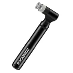 ROCKBROS JG-PB-11 dviračio remonto rinkinys su 120 PSI mini pompa, 16-in-1 daugiafunkciu įrankiu, beklijais lopais, padangų montavimo mentelėmis, laikymo krep&scaron;iu - juoda