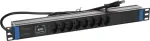 DSIT 19 inch Swiss Power Strip Master Overload - 8 lizdų, 1,8 m laidas