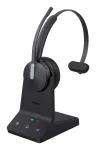 Yealink WH64 Mono UC ausinės, belaidės, 20&ndash;20000 Hz, biurui/skambučių centrui, 92 g, juodos