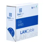 DSIT CAT5e SF/UTP tinklo kabelis AWG 26/7 lankstus 100 metrų pilkas CCA