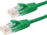 DSIT CAT5e U/UTP tinklo jungiamasis kabelis, 20 m, žalias, 100% varis, RJ45, Gigabit Ethernet, 100 MHz