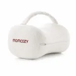 Momcozy EP001 ergonomi&scaron;ka atminties putų pagalvė po keliais &scaron;oniniam miegui, kreminės baltos spalvos
