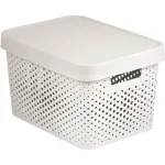 CURVER Recycled Infinity 17L daiktadėžė balta 36x27x22cm