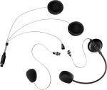 MIDLAND Alan COHS universalus motociklo headsetas su dvigubais mikrofonais viso veido ir atviro tipo &scaron;almams 41932