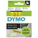 DYMO Authentic D1 juosta | juodas spaudinys ant geltonos juostos | 12 mm x 7 m | lipnios etiketės LabelManager žymekliams | pagaminta Europoje