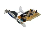 EXSYS EX-43063 2 prievadų RS-232 PCI Express serijinė adapterio plok&scaron;tė su ASIX AX99100 lustu, 921,6 Kbps, pridedamas žemo profilio laikiklis