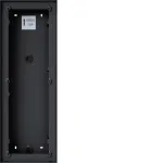 Hager REW410X pavir&scaron;inio montavimo domofono korpusas Mono 6/8 mygtukų moduliams, baltas