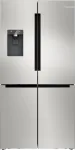 Bosch Serie 6 KFI96APEA &scaron;aldytuvas su &scaron;aldikliu &bdquo;French Door&ldquo;, 574 l (375 l + 199 l), energijos klasė E, Home Connect, &scaron;veistas nerūdijantis plienas