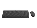 Logitech MK470 Slim Combo - grafitas
