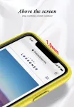 CYOO BioCase, skirta iPhone 12 mini 5,4 colio - mėlynas biologi&scaron;kai skaidus kietas dėklas CY121888