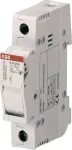 ABB STOTZ-KONTAKT E91/32PV saugiklių skyriklis, 2 polių, 32 A, 1000 V DC, gPV cilindriniams 10x38 mm saugikliams, DIN bėgiui 2CSM204713R1801
