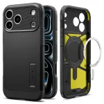 Spigen Tough Armor T MagSafe dėklas iPhone 18 Pro / 17 Pro - juodas