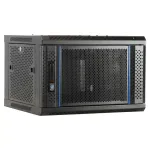 DSIT 6U sieninis serverių spintos korpusas su perforuotomis priekinėmis durelėmis 600x450x367mm (DS6406PP)
