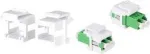 LogiLink NK0092 Keystone laikikliai LC Duplex / SC Simplex movoms be flan&scaron;o, 100 vnt.