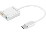 Sandberg USB-C to Sound Link &ndash; USB-C i&scaron;orinė garso kortelė