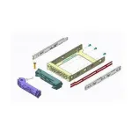 Serverio priedas: kietojo disko dėklas MCP-220-00188-0B Supermicro