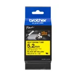 Juostelė spausdintuvui Brother HSE-211E juoda 5,2 mm x 1,5 m