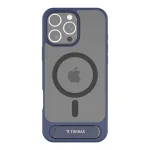 Dėklas Torras Pstand Series iPhone 16 Pro Mėlynas plonas lengvas apsauginis