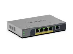 NETGEAR GS105EPP 5 prievadų nevaldomas Gigabit Ethernet (10/100/1000) PoE komutatorius stalas/siena pilka