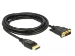 Vaizdo kabelio adapteris DeLOCK 85314, DisplayPort &ndash; DVI-D, 3 m