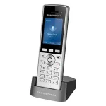 Grandstream Networks WP822 belaidis IP telefonas juodas, sidabrinis 2 linijos LCD Wi-Fi