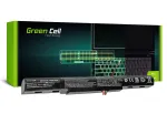 Baterija Green Cell AC51, skirta Acer Aspire E15/E17 &ndash; Li-Ion 14,8 V 2200 mAh, 4 elementai, juoda