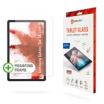 Displex Tablet Glass (9H), skirtas Samsung Galaxy Tab S6 Lite, su Eco montavimo rėmeliu, nedūžtantis, itin plonas, nematomas
